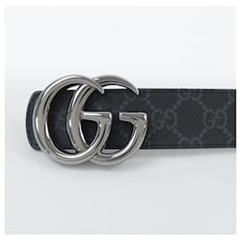 Gucci-Cinto Padrão Gucci 838593-Marrom,Preto