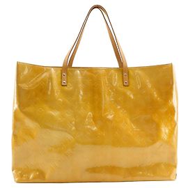 Louis Vuitton Reed GM Tote/Boston Tasche Beige Gelb