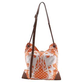 Bolsa de Ombro Silky City PM da Hermès Laranja