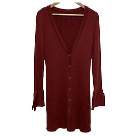 Autre Marque Cardigan Slender FOXEY Marrone Bordò