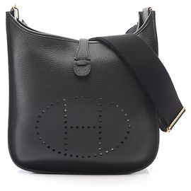 Borsa a Spalla Hermès Evelyn 3 Trois PM Nero
