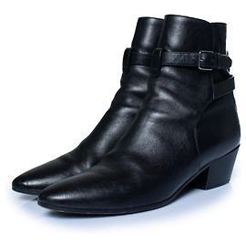 Botines negros West Jodhpur de Saint Laurent Negro