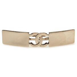 Fermaglio per capelli Chanel Coco Mark Argento
