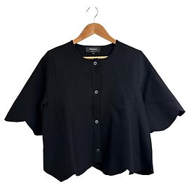 Autre Marque Rochas Strickjacke Schwarz
