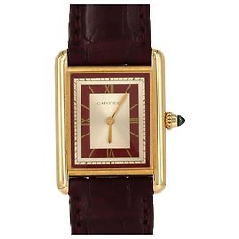 Reloj Cartier Tank Louis MM en oro amarillo Otro