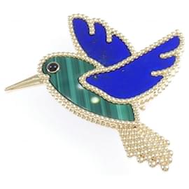 Van Cleef & Arpels Lucky Animals Colibri Brooch Golden