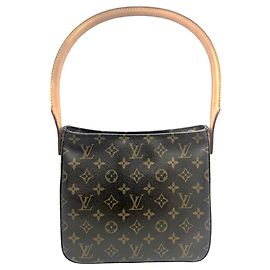 Sac à épaule Looping MM Monogram Louis Vuitton Marron