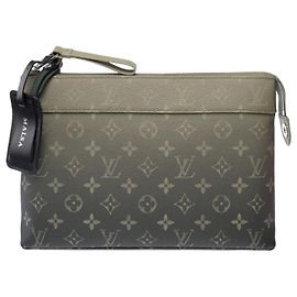 LOUIS VUITTON Graue Canvas-Tasche - 103073 Grau