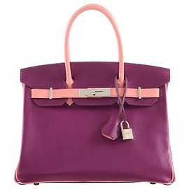 Hermès Bolsa HERMES BIRKIN 30 HSS Roxo