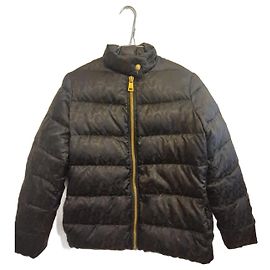 Versus Versace Down Jacket Black Damask Lion Head Black