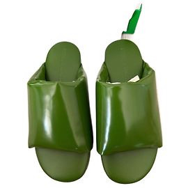 Bottega Veneta Flats Light green