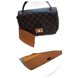 Louis Vuitton Croisette Damasco Ébano Marrom