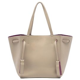 Céline Cabas Phantom en cuir marron petit modèle de Celine Marron Beige
