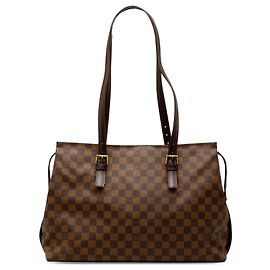 Chelsea Damier Ebene Marrone Louis Vuitton Marrone