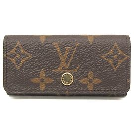 Llave 4 Llaves Monograma Louis Vuitton Castaño