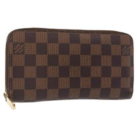 Louis Vuitton Zippy Wallet NM Damier Brown