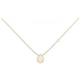 Collier Boucheron Serpent Bohème Au750 Doré Métallisé
