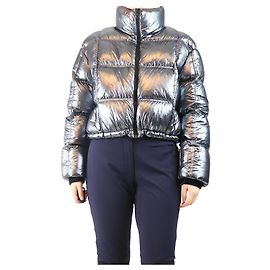 Perfect Moment Silver metallic Nevada down jacket - size L Silvery