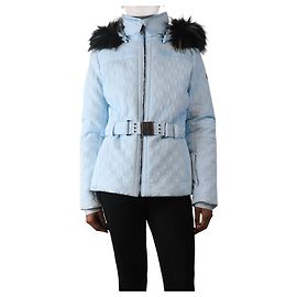 Poivre Blanc Whisper blue quilted ski jacket - size L Blue