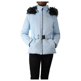 Poivre Blanc Whisper blue quilted ski jacket - size M Blue