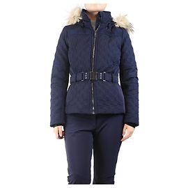 Poivre Blanc Navy quilted ski jacket - size M Black