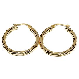 Autre Marque Orecchini a cerchio UNOAERRE in Au750 D'oro
