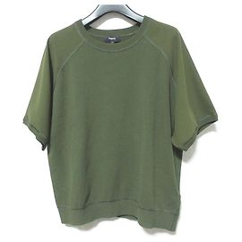 Top de punto crepé compacto Theory Verde
