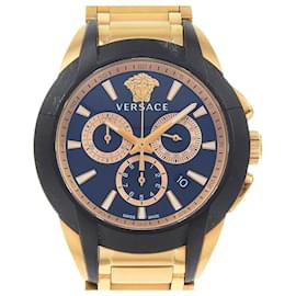 Versace Edelstahl-Chronograph Golden