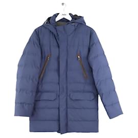 Corneliani Blue down jacket Blue