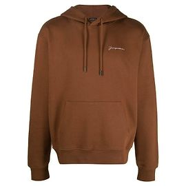 JACQUEMUS - Der Bestickte Jacquemus Sweatshirt aus brauner Baumwolle (XXS) Braun