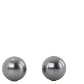 DIOR - Orecchini Tribali Dior in Perle Grigie Grigio