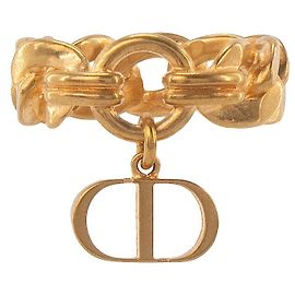 DIOR - Anel 30 Montaigne Dior em metal dourado (L) Dourado