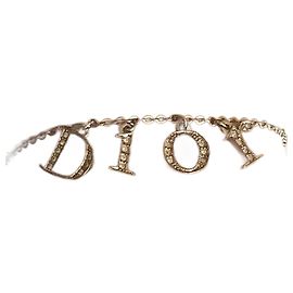 Bracciale Dior Monogramma con Charm Argentato Argento