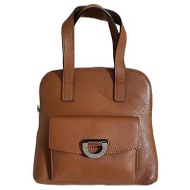 Bolsa de couro marrom Céline Marrom