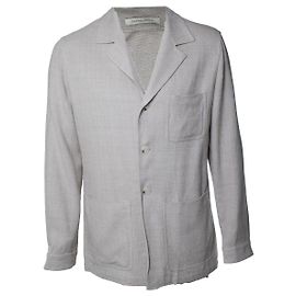 Autre Marque Suitsupply, Leinenblazer Greenwich in Beige Andere