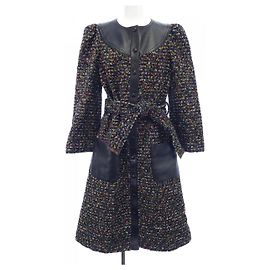 Robe Louis Vuitton Noir Bleu Doré