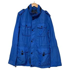 Giacca militare in nylon e cotone M-65 di Coach Blu