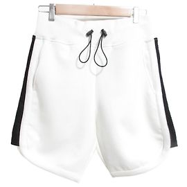 Autre Marque HYDROGEN Skull Print Stretch Shorts White