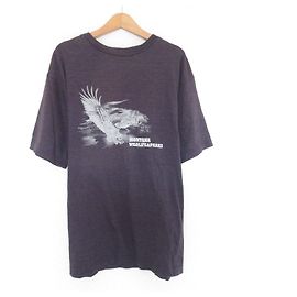 Autre Marque Camiseta de algodón THE SHINZONE EAGLE Gris