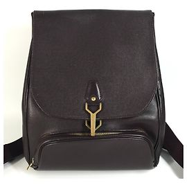 Louis Vuitton Taiga Cassiar Backpack Brown