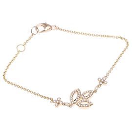 Pulsera Mini Diamante Lily Cluster de Harry Winston Dorado