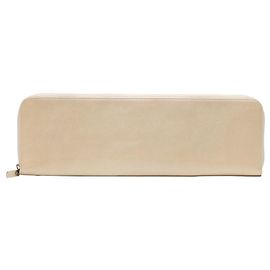 Maison Martin Margiela Maison Margiela Brown XL Leather Long Slim Clutch Brown Beige
