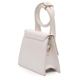Jacquemus-Jacquemus White Le Chiquito Noeud-White,Cream