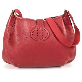 Sac Rodeo Vintage d'Hermès Rouge