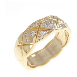Chanel-Chanel Coco Crush Medium Yellow Gold Band Ring-Golden