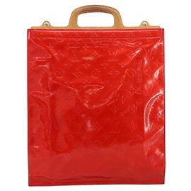 Sac à main Stanton Louis Vuitton Monogram Vernis Rouge