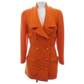 Chanel Jacket Orange