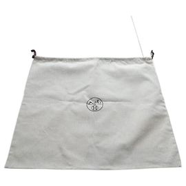 gran bolsa de polvo para bolso Hermès Birkin 35 Beige
