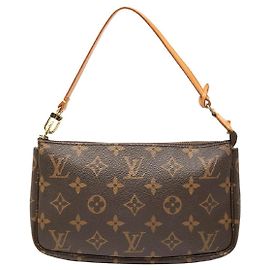 Louis Vuitton Pochette Accessoires Monogram Marrone Marrone
