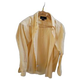 Camicia Polo Ralph Lauren Yarmouth Gialla in Cotone Altro Giallo